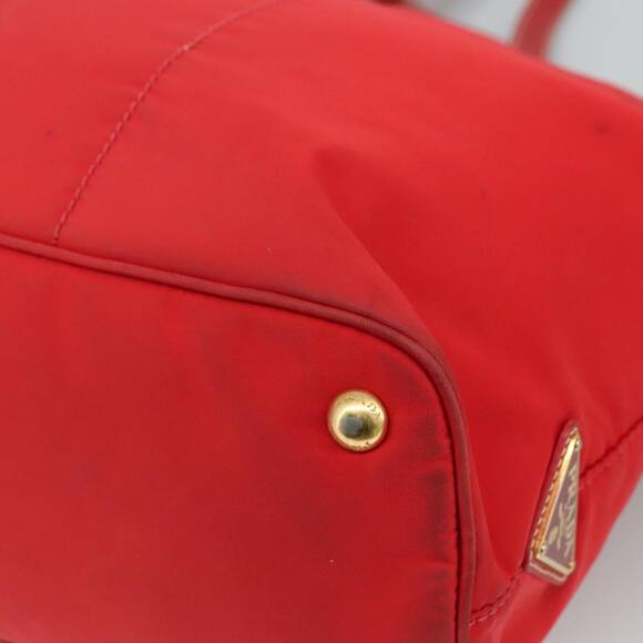 PRADA Tote Bag Nylon Red - Picture 16 of 16